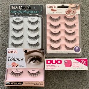 Ardell & KISS False Eyelash, DUO glue